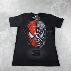 Spiderman 3 NWT Women's Size Medium 2007 Promo T-Shirt Black